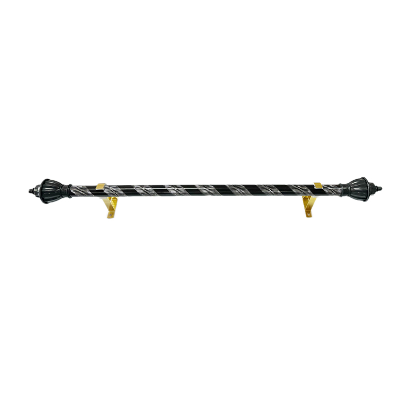 Crescent Aluminum Curtain Rod