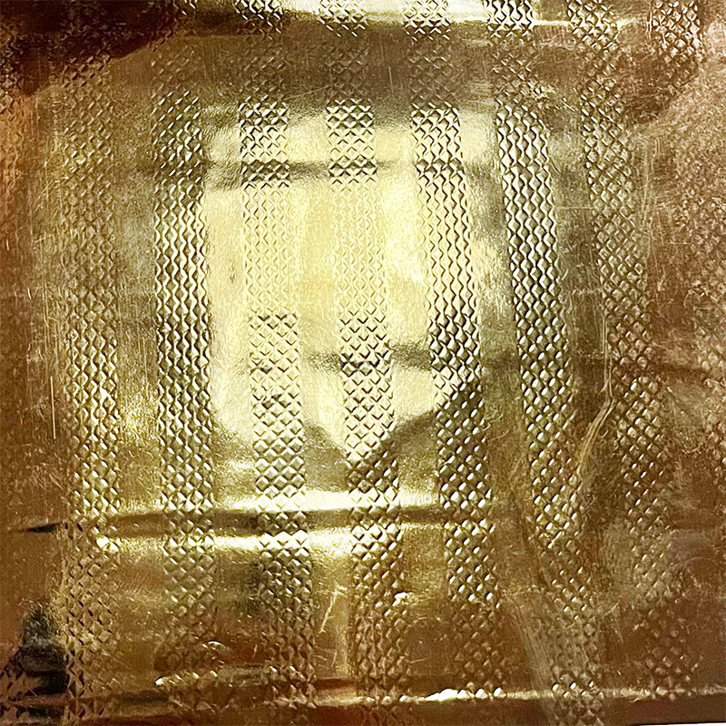 Rod ng Kurtina ng Titanium Gold Sticker
