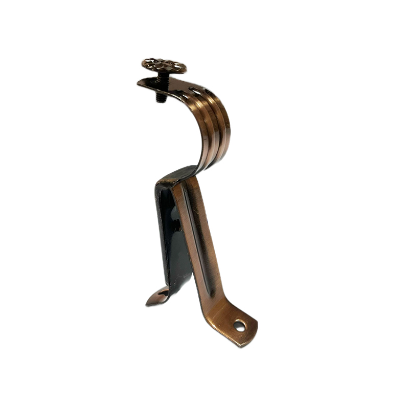Baluktot na Bakal na Telescoping Curtain Rod