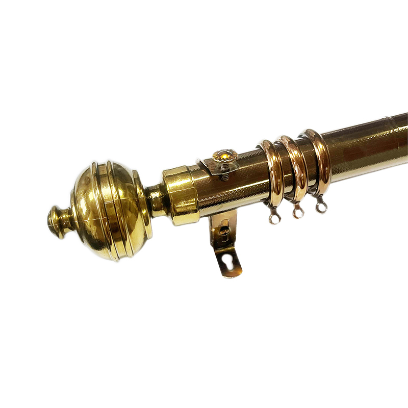 Ang PVC Wrapped Curtain Rod at Titanium Gold Sticker Design ay makakapag-anchor ng Modern Luxury Spaces?